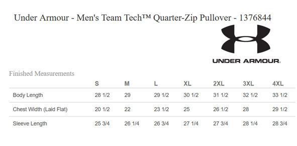 Under Armour Men's Team Tech 1/2 Zip Pullover ( 1376844)