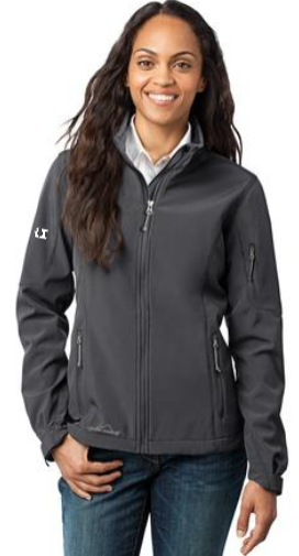 Eddie Bauer Women's Soft Shell Jacket 1/4 Zip (EB531)