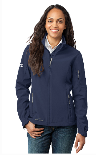 Eddie Bauer Women's Soft Shell Jacket 1/4 Zip (EB531)