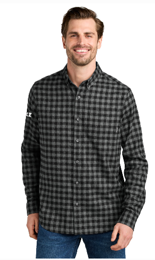 Eddie Bauer Long Sleeve Favorite Flannel Plaid Shirt(EB610)