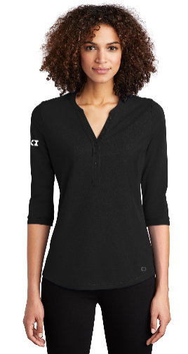 OGIO Women's Jewel Henley (LOG104)